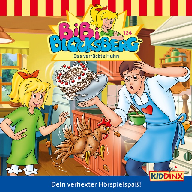 Okładka książki dla Bibi Blocksberg, Folge 124: Das verrückte Huhn