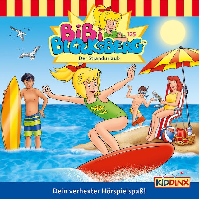 Book cover for Bibi Blocksberg, Folge 125: Der Strandurlaub