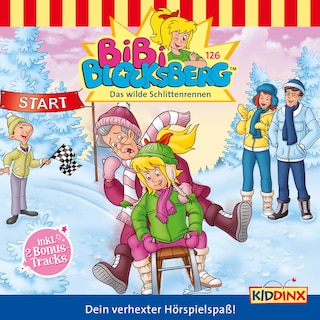 Bibi Blocksberg, Folge 126: Das wilde Schlittenrennen als Hörbuch