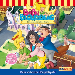 Bibi Blocksberg, Folge 129: Ein sensationelles Team als Hörbuch