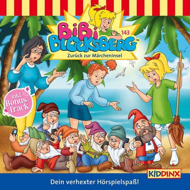 Kirjankansi teokselle Bibi Blocksberg, Folge 143: Zurück zur Märcheninsel