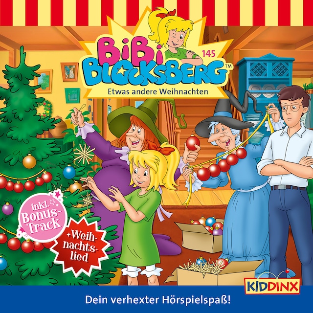 Book cover for Bibi Blocksberg, Folge 145: Etwas andere Weihnachten