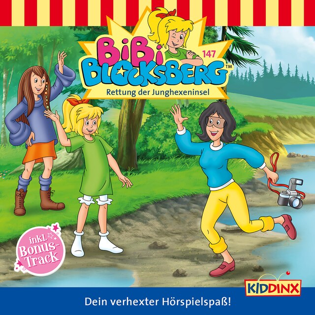 Book cover for Bibi Blocksberg, Folge 147: Rettung der Junghexeninsel