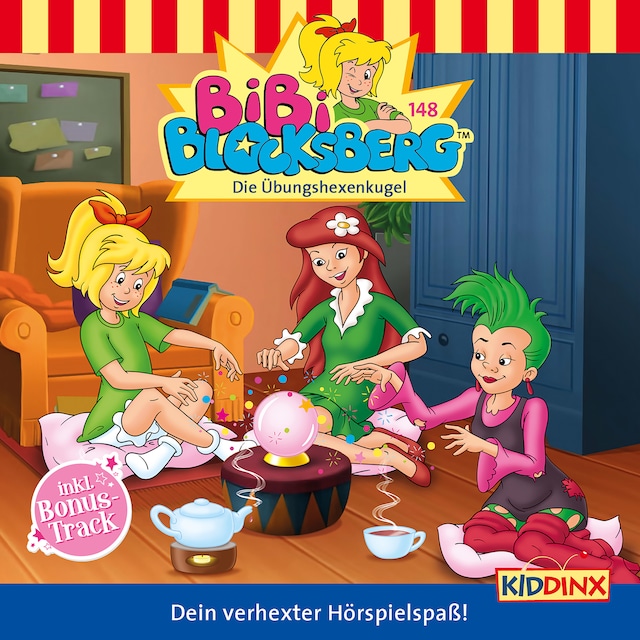 Book cover for Bibi Blocksberg, Folge 148: Die Übungshexenkugel