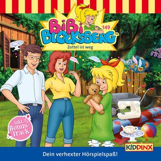 Bibi Blocksberg, Folge 149: Zottel ist weg als Hörbuch