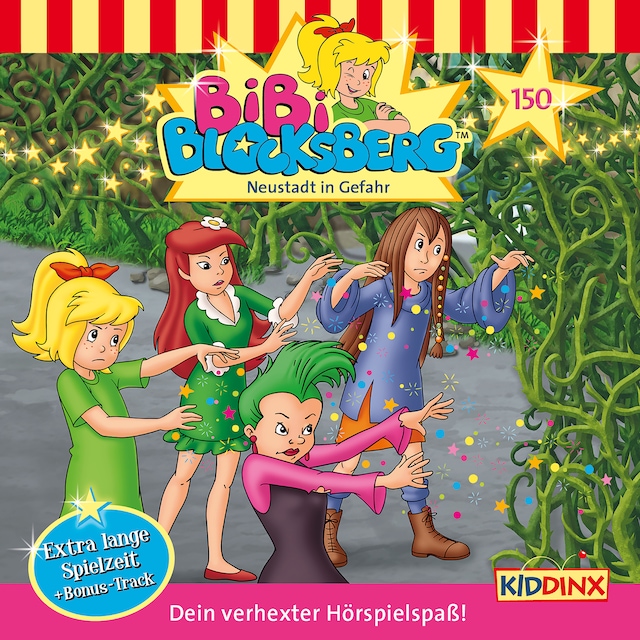 Book cover for Bibi Blocksberg, Folge 150: Neustadt in Gefahr