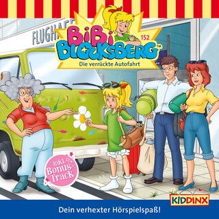 Bibi Blocksberg, Folge 152: Die verrückte Autofahrt als Hörbuch