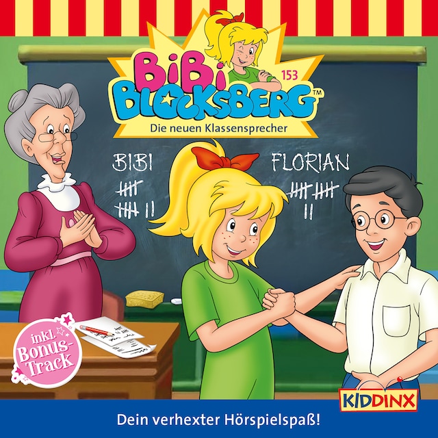 Book cover for Bibi Blocksberg, Folge 153: Die neuen Klassensprecher