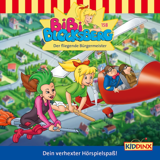 Buchcover für Bibi Blocksberg, Folge 158: Der fliegende Bürgermeister