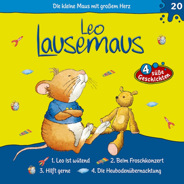 Buchcover für Leo Lausemaus, Folge 20: Leo ist wütend