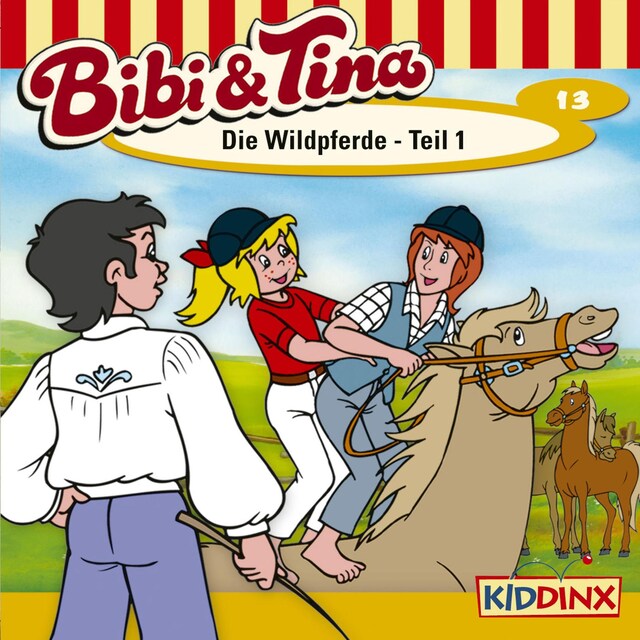 Buchcover für Bibi & Tina, Folge 13: Die Wildpferde, Teil 1