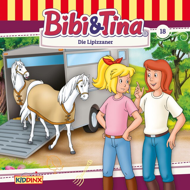 Buchcover für Bibi & Tina, Folge 18: Die Lippizaner