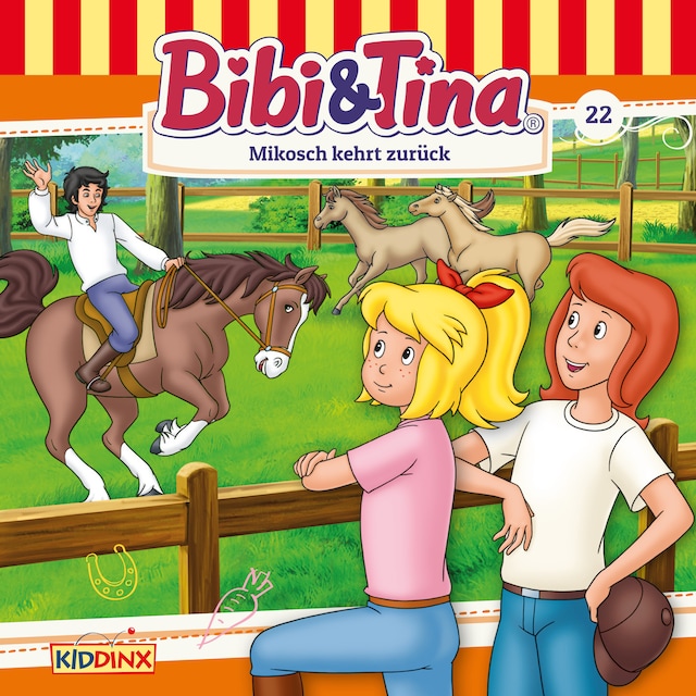 Book cover for Bibi & Tina, Folge 22: Mikosch kehrt zurück