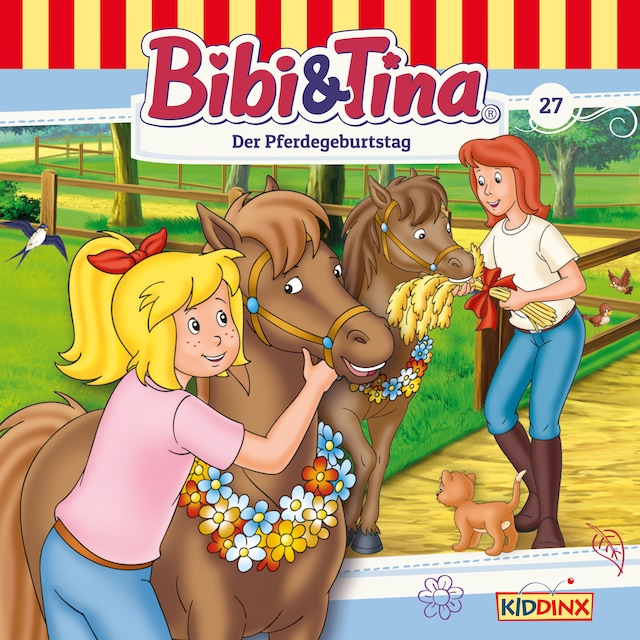 Buchcover für Bibi & Tina, Folge 27: Der Pferdegeburtstag