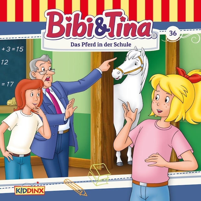 Buchcover für Bibi & Tina, Folge 36: Das Pferd in der Schule