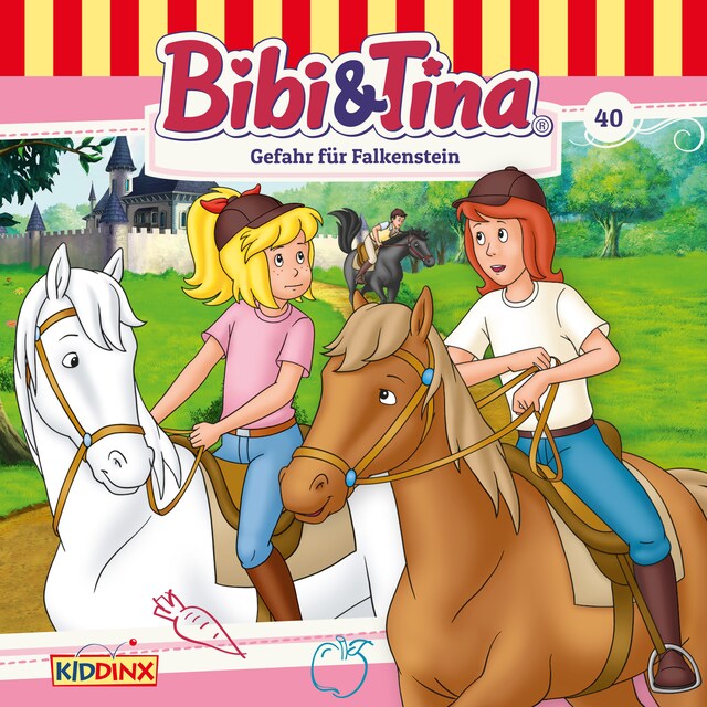 Book cover for Bibi & Tina, Folge 40: Gefahr für Falkenstein