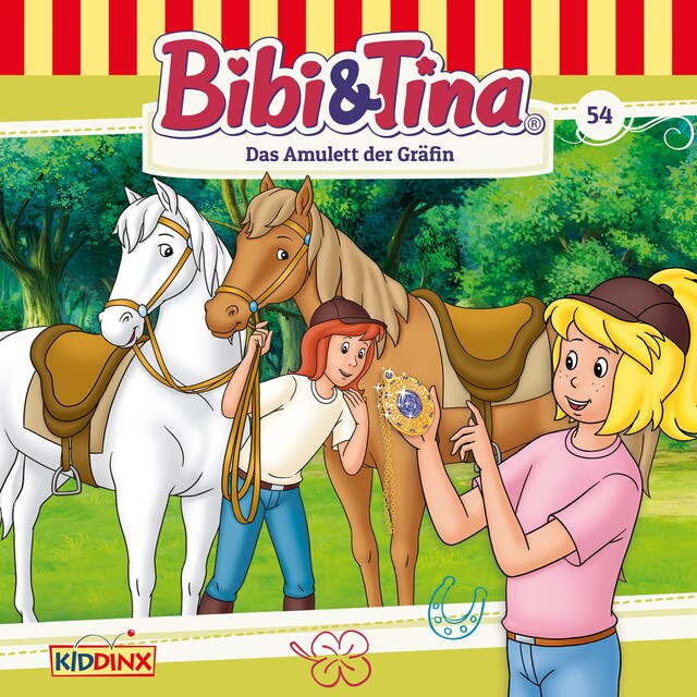 Book cover for Bibi & Tina, Folge 54: Das Amulett der Gräfin