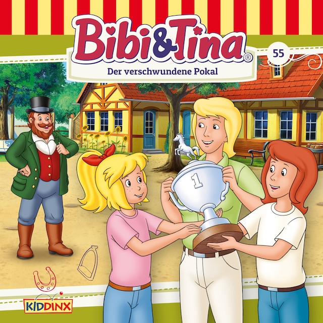 Book cover for Bibi & Tina, Folge 55: Der verschwundene Pokal