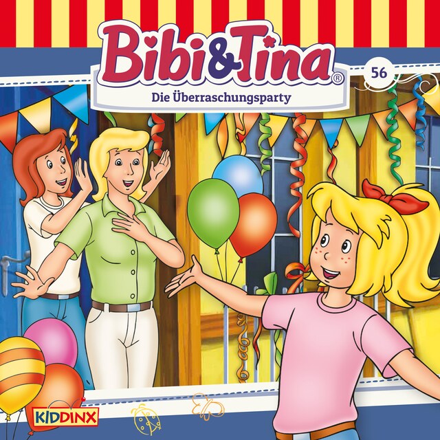 Buchcover für Bibi & Tina, Folge 56: Die Überraschungsparty