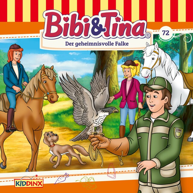 Buchcover für Bibi & Tina, Folge 72: Der geheimnisvolle Falke