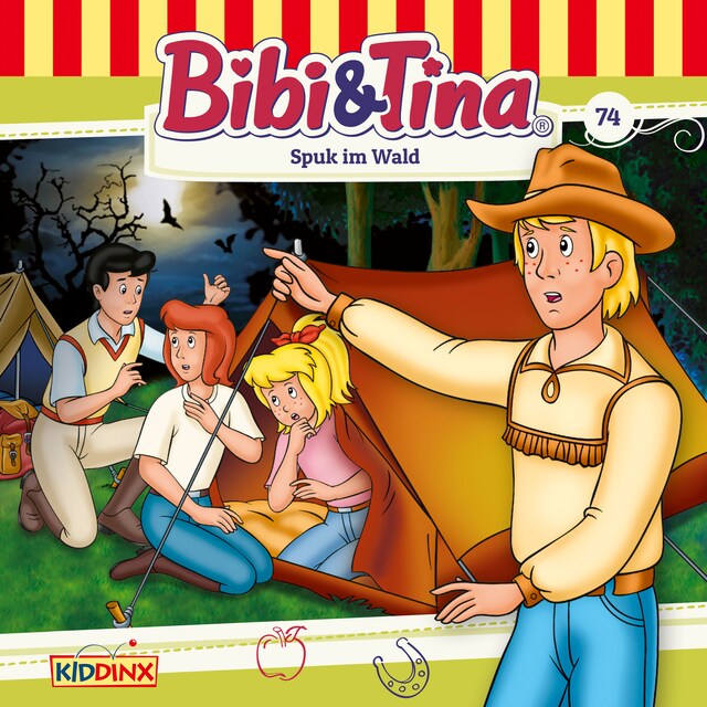 Buchcover für Bibi & Tina, Folge 74: Spuk im Wald