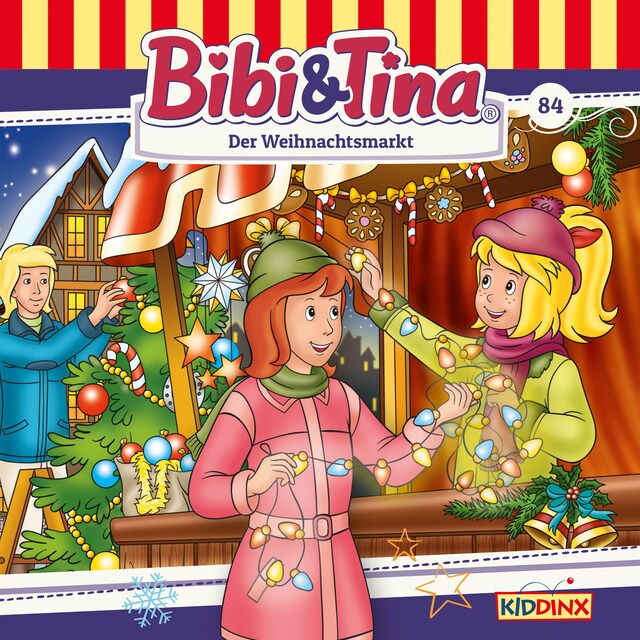 Buchcover für Bibi & Tina, Folge 84: Der Weihnachtsmarkt
