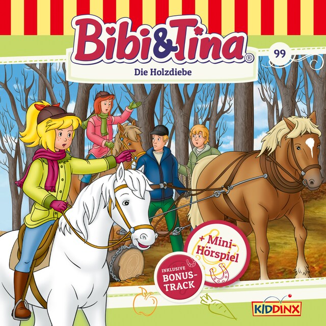 Buchcover für Bibi & Tina, Folge 99: Die Holzdiebe