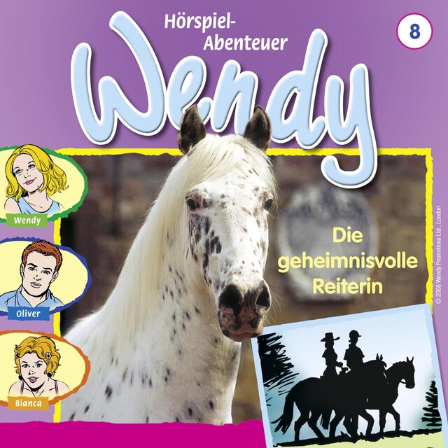 Buchcover für Wendy, Folge 8: Die Geheimnisvolle Reiterin