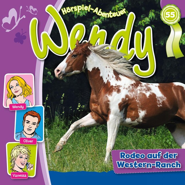 Buchcover für Wendy, Folge 55: Rodeo auf der Western-Ranch