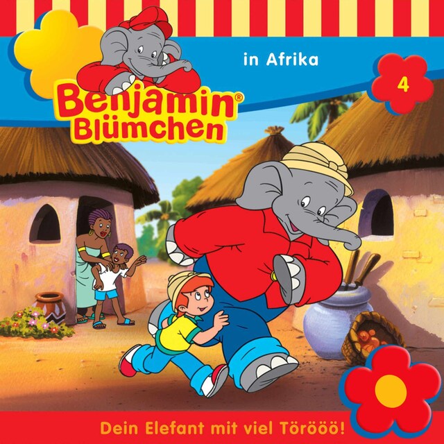 Bokomslag för Benjamin Blümchen, Folge 4: Benjamin in Afrika