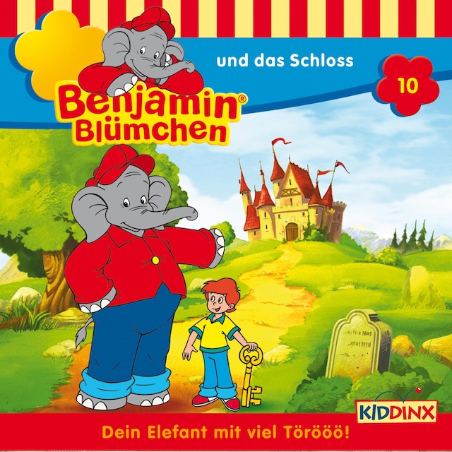 Boekomslag van Benjamin Blümchen, Folge 10: Benjamin und das Schloss