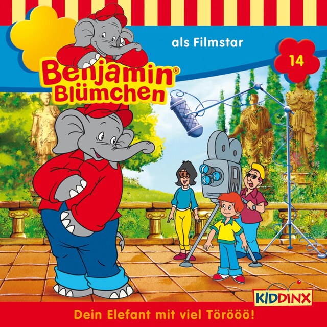 Bogomslag for Benjamin Blümchen, Folge 14: Benjamin als Filmstar