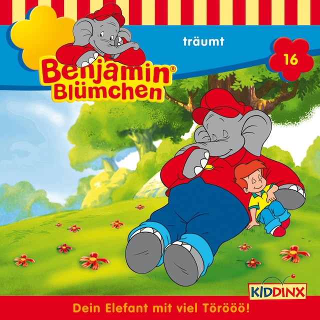 Buchcover für Benjamin Blümchen, Folge 16: Benjamin träumt