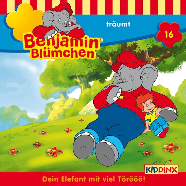 Boekomslag van Benjamin Blümchen, Folge 16: Benjamin träumt