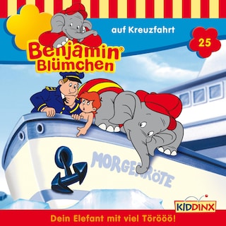 Benjamin Blümchen, Folge 25: Benjamin auf Kreuzfahrt als Hörbuch