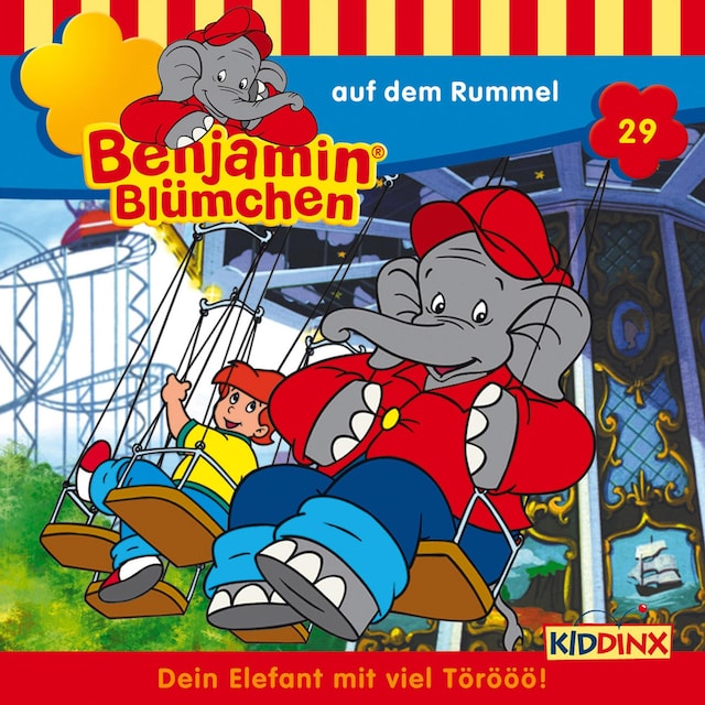 Buchcover für Benjamin Blümchen, Folge 29: Benjamin auf dem Rummel