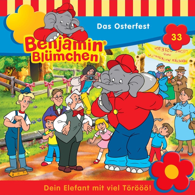 Boekomslag van Benjamin Blümchen, Folge 33: Das Osterfest