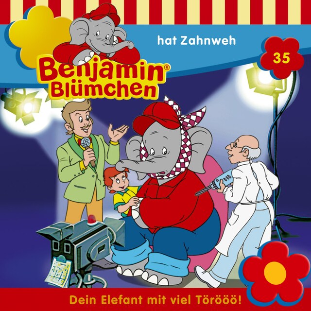 Buchcover für Benjamin Blümchen, Folge 35: Benjamin hat Zahnweh