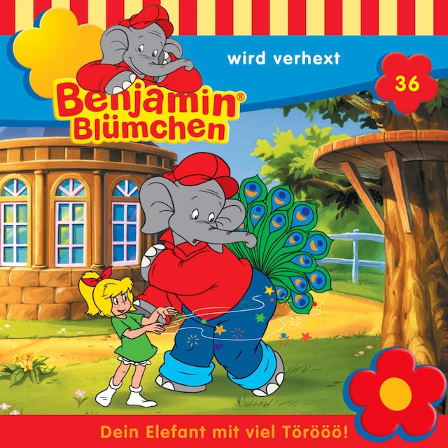 Buchcover für Benjamin Blümchen, Folge 36: Benjamin wird verhext