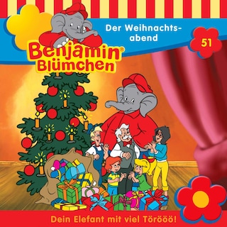 Benjamin Blümchen, Folge 51: Der Weihnachtsabend als Hörbuch