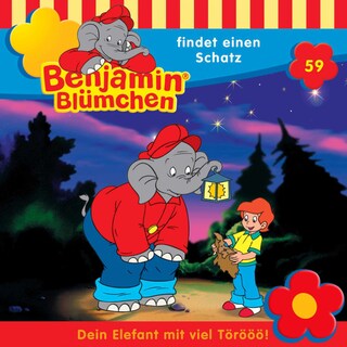 Benjamin Blümchen, Folge 59: Benjamin findet einen Schatz als Hörbuch