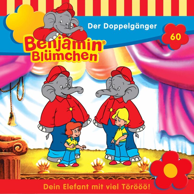 Buchcover für Benjamin Blümchen, Folge 60: Der Doppelgänger