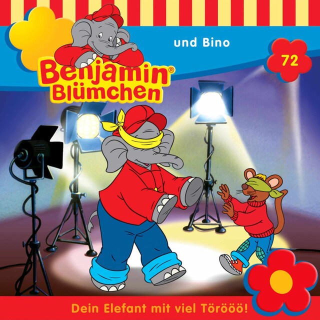 Buchcover für Benjamin Blümchen, Folge 72: Benjamin und Bino