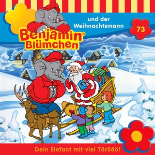 Benjamin Blümchen, Folge 73: Benjamin und der Weihnachtsmann als Hörbuch