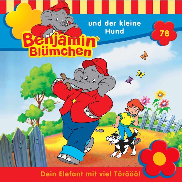 Okładka książki dla Benjamin Blümchen, Folge 78: Benjamin und der kleine Hund