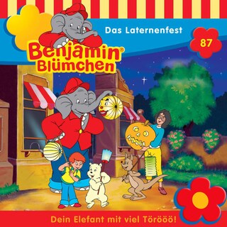 Benjamin Blümchen, Folge 87: Das Laternenfest als Hörbuch