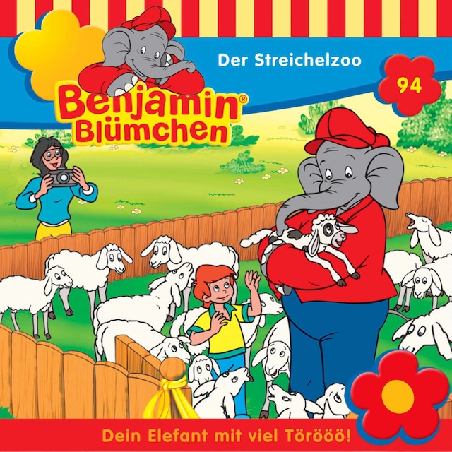 Buchcover für Benjamin Blümchen, Folge 94: Der Streichelzoo