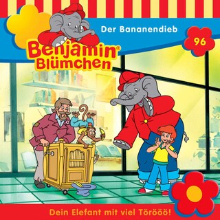 Benjamin Blümchen, Folge 96: Der Bananendieb als Hörbuch