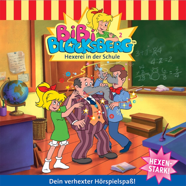 Buchcover für Bibi Blocksberg, Folge 2: Hexerei in der Schule