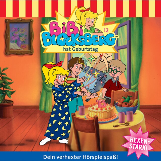 Buchcover für Bibi Blocksberg, Folge 12: Bibi hat Geburtstag